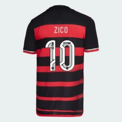 CR Flamengo Zico #10 Voetbalshirt 2024-25 Thuistenue Heren